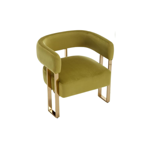 Olive Barrel Chair